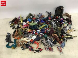 1円〜 同梱不可 ジャンク ガメラ、仮面ライダー、ウルトラ怪獣 レッドキング 他 ソフビ等