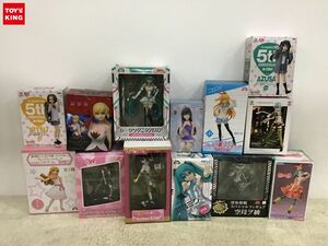 1円〜 同梱不可 ジャンク プレミアムフィギュア等 ニセコイ、ソードアートオンライン、這いよれ!ニャル子さん 他