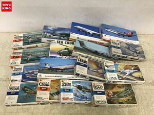 1円〜 同梱不可 ジャンク 1/72等 中島キ84 疾風、ノースウエスト航空 ボーイング727-200 他