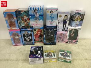 1円〜 同梱不可 ジャンク 一番くじフィギュア等 ラブライブ サンシャイン、初音ミク、地獄楽 他