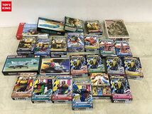 1円〜 同梱不可 ジャンク 1/100等 ダッソー ミラージュIII C、ミニプラ トッキュウジャー ビルドダイオー ビルドレッシャーA 他_画像1