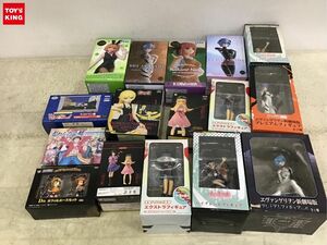 1円〜 同梱不可 ジャンク 五等分の花嫁∬ SPM 中野 四葉 ディーラーVer、エヴァ新劇場版 プレミアムフィギュアvol.6 綾波レイ他