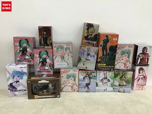 1円〜 同梱不可 ジャンク プレミアムフィギュア等 北斗の拳、東京リベンジャーズ、初音ミク、ウマ娘 他