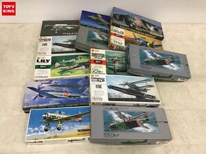 1円〜 同梱不可 ジャンク 1/72等 F4U-1Dコルセア、三菱A6M3 零式艦上戦闘機 32型 他