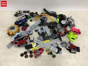 1円〜 同梱不可 ジャンク 仮面ライダーダブル、ビルド、エグゼイド、ドライブ 他 ロストドライバー、ハザードトリガー等