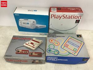 1円〜 同梱不可 ジャンク Wii U 本体、スーパーファミコン 本体、ファミコン 本体 他