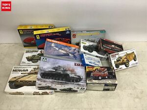 1円〜 同梱不可 ジャンク 1/35等 イスラエル メルカバ主力戦車、SOVIET HEAVY TANK SMK 他