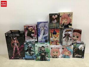 1円〜 同梱不可 ジャンク 一番くじフィギュア等 エヴァンゲリオン、鬼滅の刃、SPY×FAMILY、NARUTO 他