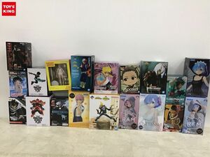 1円〜 同梱不可 ジャンク 一番くじフィギュア等 僕のヒーローアカデミア、Re:ゼロから始める異世界生活、NARUTO 他