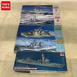 1円〜 フジミ等 1/700 アメリカ軍 ミサイル駆逐艦 DDG60 ポールハミルトン 海上自衛隊 護衛艦 あぶくま級 スーパーディテール 他