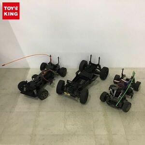 1円〜 訳あり ジャンク RC ラジコンカー シャーシ タイヤ サンワ BL FIGHTER Z アンプ タミヤ CPR ユニット 等