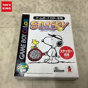 1円〜 GB ゲームボーイカラー スヌーピーテニス