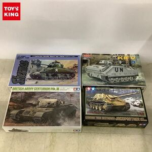 1円〜 盤面 タミヤ 等 1/35 他 イギリス戦車 センチュリオンMk.III、アメリカ M4A1 シャーマン 等