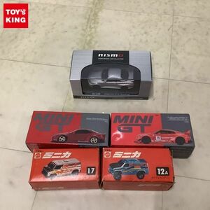 1円〜 京商 1/64 NISMO R34 GT-R Z-tune Proto、MINI GT 1/64 日産 シルビア ロケットバニー レッド他