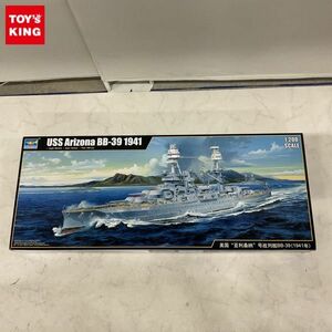 1円〜 同梱不可□ トランペッター 1/200 USS Arizona BB-39 1941