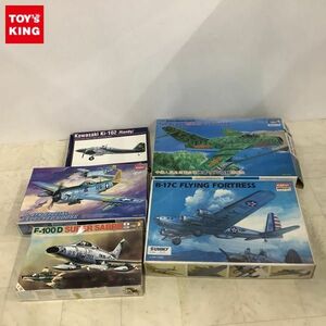 1円〜 ESCI 1/72 F-100D スーパーセイバー、アカデミー ミニクラフト 1/72 B-17C フライング フォートレス他