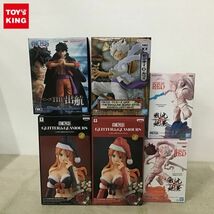 1円〜 未開封 ONE PIECE GLITTER & GLAMOURS ナミ クリスマス スタイル 全2種、FILM RED 戦光絶景 モンキー・D・ルフィ他_画像1