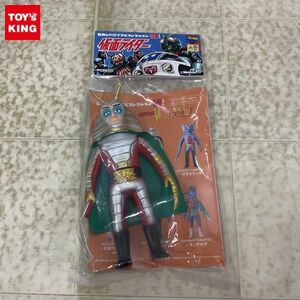 1円〜 未開封 メディコム・トイ 東映レトロソフビコレクション M 仮面ライダー 地獄大使 ミドルサイズ