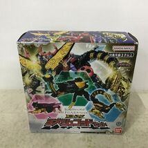 1円〜 欠品 未開封含 バンダイ 王様戦隊キングオージャー DX3大シュゴッドセット DX超合金 星獣戦隊ギンガマン 騎獣合身ブルタウラス_画像2