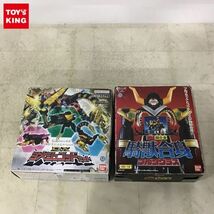 1円〜 欠品 未開封含 バンダイ 王様戦隊キングオージャー DX3大シュゴッドセット DX超合金 星獣戦隊ギンガマン 騎獣合身ブルタウラス_画像1