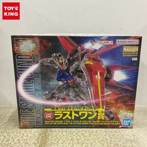 1円〜 一番くじ 機動戦士ガンダム 2023 ラストワン賞 MASTER GRADE 1/100 エールストライクガンダム Ver.RM ソリッドクリアアナザー