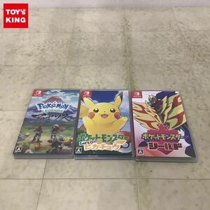 1円〜 Nintendo Switch ポケットモンスター シールド、Let’s Go！ ピカチュウ 他