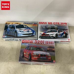 1円〜 タミヤ 1/24 プジョー206 WRC プラッツ BMW M8 GTE 2019 デイトナ24時間レース ウィナー 他