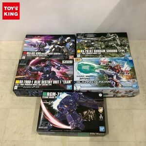 1円〜 HGUC等 1/144 ネモ ユニコーンデザートカラーVer. ブルディスティニー1号機 EXAM 他