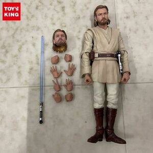 1円〜 ジャンク 箱無 S.H.Figuarts STAR WARS オビ=ワン・ケノービ ATTACK OF THE CLONES