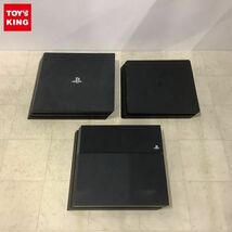 1円〜 動作確認済 初期化済 箱無 PlayStation4 本体 CUH-1000A、CUH-2200A ブラック、PS4 Pro 本体 CUH-7200B ブラック_画像1