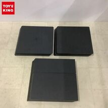 1円〜 動作確認済 初期化済 箱無 PlayStation4 本体 CUH-1200A、CUH-2200A、CUH-2200B ブラック_画像1