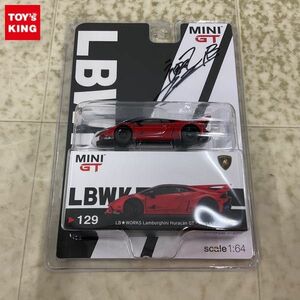 1円〜 未開封 TSM ミニGTシリーズ 1/64 LB★WORKS Lamborghini huracan GT Rosso Mars(レッド)