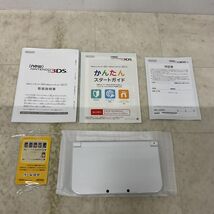 1円〜 動作確認済 初期化済 NEW Nintendo 3DS LL パールホワイト、NEW ニンテンドー3DS ACアダプター_画像2