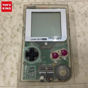 1円〜 箱無 GB ゲームボーイポケット MGB-001 ファミ通限定 MODEL-F スケルトン