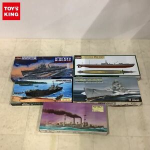 1円〜 ピットロード他 1/700等 ドイツ海軍重巡洋艦 アドミラル・ヒッパー1940、日本海軍伊54型潜水艦 伊54 就役時 他