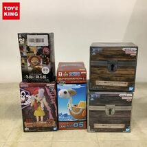 1円〜 未開封含 ONE PIECE MEGAワールドコレクタブルフィギュア vol.5 ミニメリー号 悪魔の実ルームライト メラメラの実 他_画像1