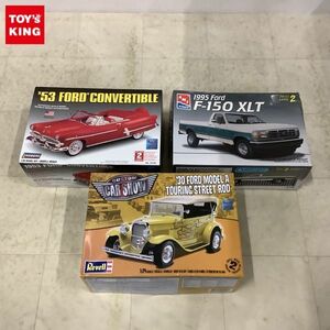 1円〜 レベル他 1/24等 ’30 フォード モデル A ツーリング ストリート ロッド、’53 フォード コンバーチブル 他