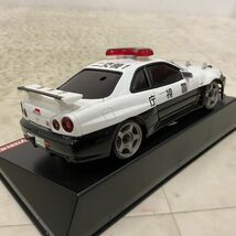 1円〜 京商 オートスケールコレクション 1/27.52 警視庁パトカー R34 GT-R_画像4