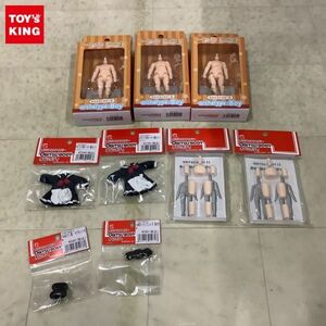 1円〜 グッドスマイルカンパニー ねんどろいどどーる archetype：Boy オビツ 11cm用ストラップシューズ 他