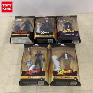 1円〜 未開封 ハズブロ マーベルレジェンドシリーズ X-MEN 6インチアクションフィギュア ミスター・シニスター 他