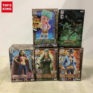 1円〜 未開封 ONE PIECE DXF THE GRANDLINE MEN 等 サンジ、ロロノア・ゾロ、ジュエリー・ボニー 他