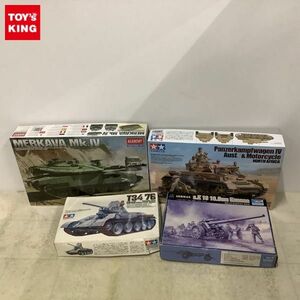 1円〜 タミヤ 等 1/35 ドイツIV号戦車F型・伝令バイクセット 北アフリカ戦線 他