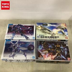 1円〜 HG 1/144 ガンダムファラクト、ザク地上戦セット 他