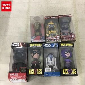 1円〜 未開封含 Funko ボブルヘッドフギュア トランスフォーマー リベンジ オプティマスプライム、STAR WARS カイロ・レン他