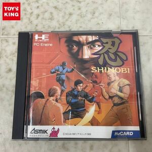 1円〜 PCエンジン HuCARD 忍SHINOBI