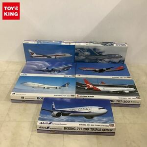 1円〜 ハセガワ 1/200 タイ国際航空 ボーイング 777-200 KLM オランダ航空 MD-11 他