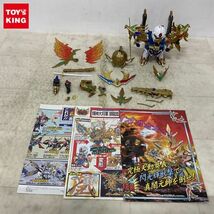 1円〜 ジャンク 組済 SDガンダム BB戦士 超SD戦国伝 武神輝羅鋼 輝神大将軍 獅龍凰_画像1