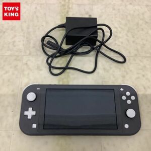 1円〜 動作確認/初期化済 箱無 Nintendo Switch Lite HDH-001 グレー / A