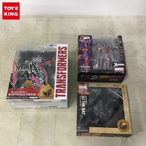 1円〜 未開封含 アメイジングヤマグチ X-MEN マグニートー、特撮リボルテック ダークナイトトリロジー ザ・バット 等