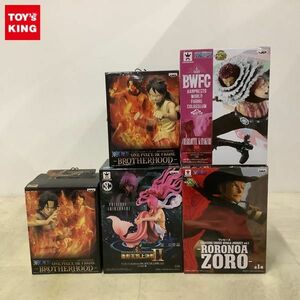 1円〜 未開封 ONE PIECE DXフィギュア BROTHERHOOD モンキー・D・ルフィ 造形王頂上決戦2 vol.5 シャーロット・カタクリ 他